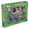 RAVENSBURGER Challenge: Minecraft 1000 dielov
