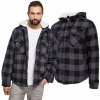 Brandit Lumberjacket hooded šedá