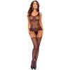 Passion Bodystocking BS119 Black