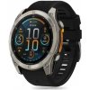 Tech-Protect Silicone Line remienok na Garmin Fenix 5 / 6 / 6 Pro / 7 / 8 47mm / E, black