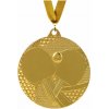 MMC7750/G - Stolný tenis : Medaila kovová zlatá 50 mm