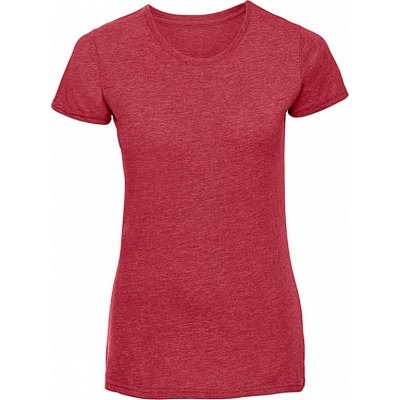Russell Dámske tričko HD Červená melírová