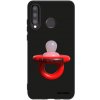 Picasee silikonový černý obal pro Huawei P30 Lite - Le Dudel
