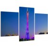 Obraz osvetleného vysielača (Obraz 90x60cm)