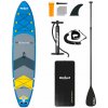 Rebel RBA-4500 Paddleboard SUP s príslušenstvom 350 cm, 135 kg, modrý