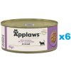 Applaws Cat Makrela so sardinkami vo vývare 6 x 156 g