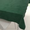 Biante Zamatový obdĺžnikový obrus Velvet Premium SVP-012 Zelený 100x140 cm