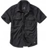 Brandit Vintage pánska košeľa s krátkym rukávom 1/2 čierna