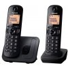 Panasonic KX-TGC212 Telefón 2 slúchadlá čierna (KX-TGC212PDB)