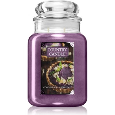 Country Candle Coconut & Blueberry Tart 680 g