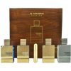 Al Haramain Amber Oud Darčeková kolekcia unisex parfumovaná voda 4 x 60 ml a plniteľný flakón