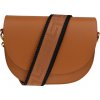 NovaKabelka.sk Ramona Camel s prídavným popruhom II kožená talianska crossbody kabelka camel