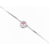 Šperk Holíč Náhrdelník s kamienkovým príveskom ,,ružový