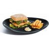 AMBITION Luminarc Steak Friends Time plytký tanier Black, 30 x 26 cm