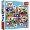 Trefl Puzzle 4v1 Úžasný Tomáš, Tomáš a přátelé