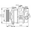 Audi A4 10/00-9/04 kompresor klimatizácie