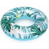 Nafukovacie koleso na plávanie palmy listy modré BESTWAY 36237