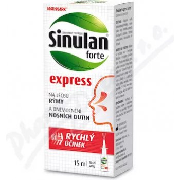 Walmark Sinulan forte express nosný sprej 15 ml