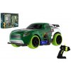 Teddies Auto RC závodné 2,4 GHz plast 12cm na batérie so svetlom zelené