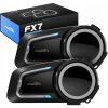 Motocyklový interkom Fodsports FX7 Bluetooth 5.4 pre 2 prilby, dosah 2000 m