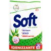 Soft Aloe Vera prací prášok Prírodné mydlo a Aloe Vera svetlé prádlo 4,68kg 78 PD