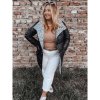 Dstreet TY2976 women's coat Vetis black čierná