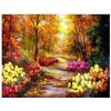 Norimpex diamantové maľovanie Jesenná cesta parkom 30 x 40 cm