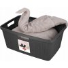 Curver Jute 46L 39x59x26 cm sivý