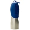 Fľaša na vodu nerezová pre psa, KONG H2O 740 ml modrá