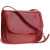 NovaKabelka.sk Simonetta Rossa kožená talianska crossbody kabelka červená