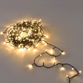 [in.tec]® Vianočná svetelná reťaz teplá biela 360 LED 32 m