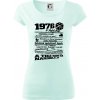 1976 v kocke - Dámske tričko Pure - 2XL ( Frost )