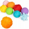 Haunger senzorické loptičky pre najmenších Textured Balls 8 kusov