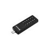 Verbatim USB flash disk, USB 3.0, 128GB, Keypad Secure, čierny, 49432, USB C, 256bitové hardwarové šifrovanie AES, LED indikátor