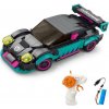 Stavebnica Auto tyrkysové RC na diaľkové ovládanie 17 cm