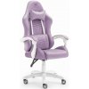 Látkové fialové herné kreslo HELLS CHAIR HC- 1000, HC__5907196011160