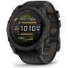 Garmin Tactix 8 - 47 mm Amoled Saphire Balistics Edition, Black/ Pebble gray band Prémiové, taktické GPS hodinky so solárnym dobíjaním a LED baterkou