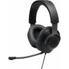 Herné slúchadlá JBL Quantum 100 čierna (QUANTUM100BLK)