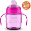 Philips AVENT Hrnček pre prvé dúšky Klasik 200 ml s držadlami dievča+darček PETITE&MARS Miska 6m+