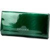 Gregorio FF-122 zelená dámska kožená peňaženka 19,5 x 10 x 4 cm