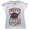 KISS - Destroyer Tour '78 (White) (dámske tričko) X-Small