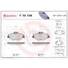 Sada brzdových platničiek kotúčovej brzdy BREMBO P 50 049