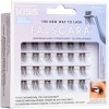 Umelé riasy v trsoch Kiss Falscara Lengthening Wisps Multi-Pack