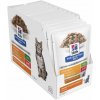 Hill's Prescription Diet Feline c/d Urinary Stress + Metabolic Chicken 12 x 85 g