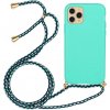 VSETKONAMOBIL 64579 ROPE Kryt so šnúrkou Apple iPhone 15 Pro Max svetlozelený