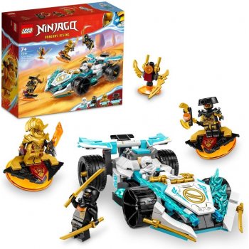 LEGO® NINJAGO® 71791 Zane a jeho dračie Spinjitzu pretekárske auto