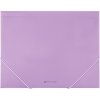 Panta Plast A4 doska s gumičkou pastelovo fialová 15 mm