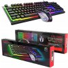 RGB klávesnica + RGB myš, kovové prevedenie iMICE KM-900