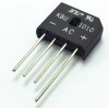Diódový usmerňovací mostík rôzne typy do 10A - 8A 800V (plochý tvar)