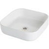 OLSEN SPA - Umývadlo na dosku NOVA 42×42 cm biele lesklé OLKGNO28MUL0099